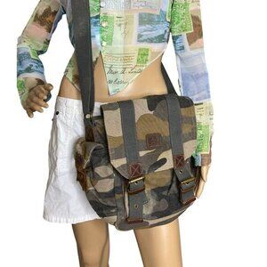TSD Brand Camo Crossbody Messenger Bag‎